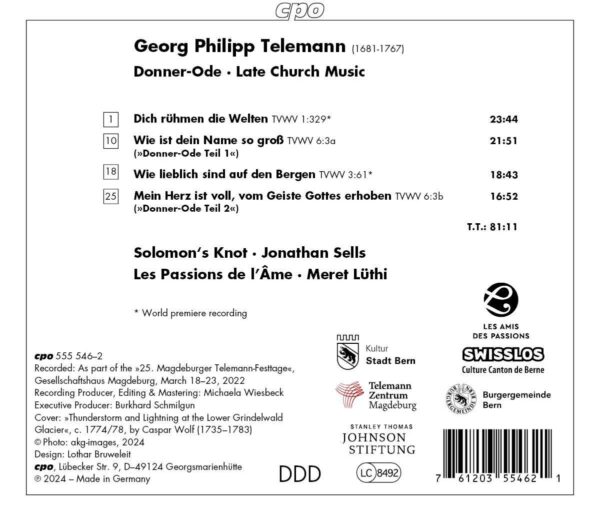 Telemann: Donner-Ode - Image 2